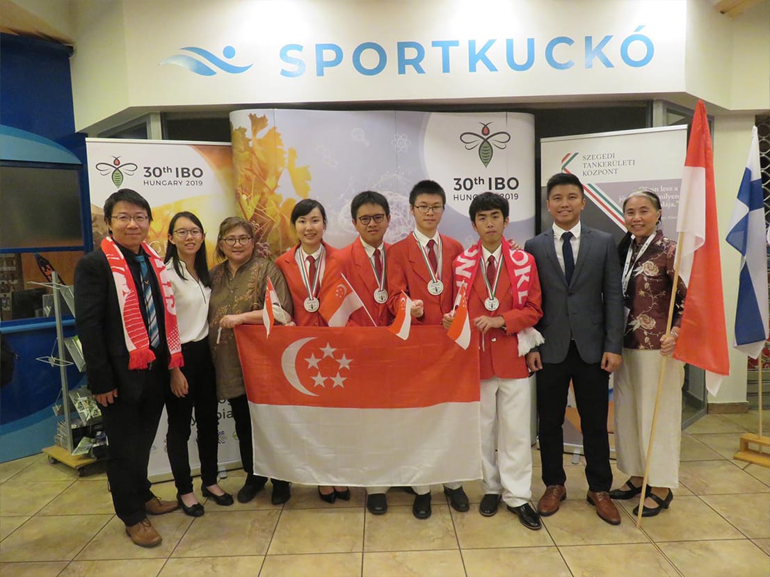 International Biology Olympiad: 1 Gold
